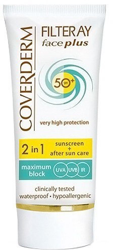Coverderm Filteray Face Plus 2in1 Dry Sensitive SPF50+ 50ml