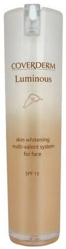 Coverderm Luminous Skin Whitening Cream SPF15 30ml