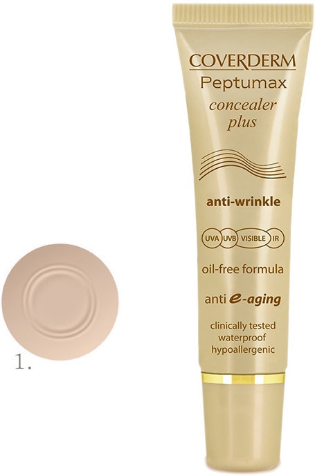 Coverderm Peptumax Concealer Plus Anti-Wrinkle 1 SPF50+ 10ml