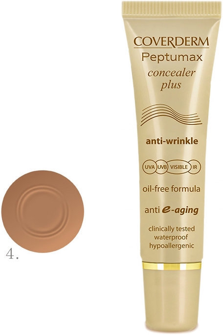 Coverderm Peptumax Concealer Plus Anti-Wrinkle 4 SPF50+ 10ml