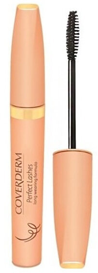 Coverderm Perfect Lashes Black Waterproof Mascara 10ml