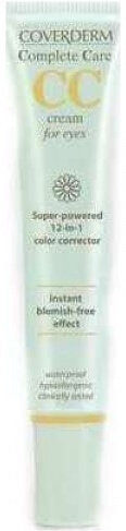Coverderm Complete Care CC Eye Cream SPF15 Light Beige 15ml