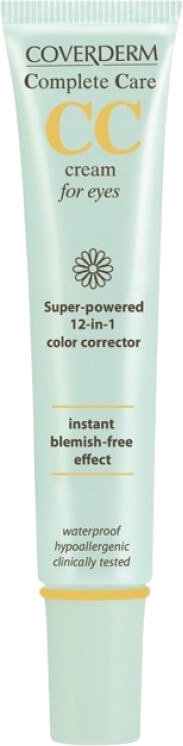 Coverderm Complete Care CC Eye Cream SPF15 Soft Brown 15ml