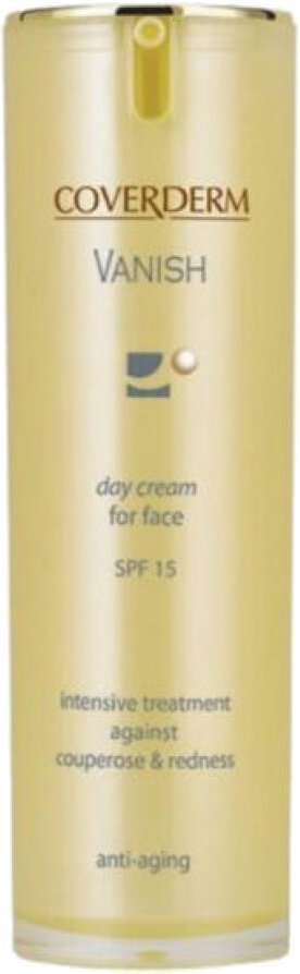 Coverderm Vanish Day Face Cream Anti Aging SPF15 30ml
