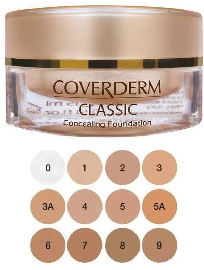 Coverderm Classic Concealing Foundation SPF30 09 15ml