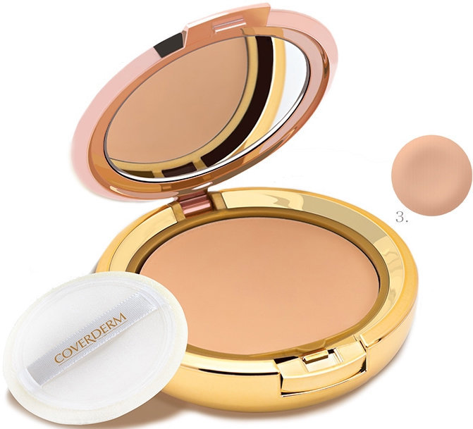 Coverderm Camouflage Compact Powder 03 Normal Skin 10gr