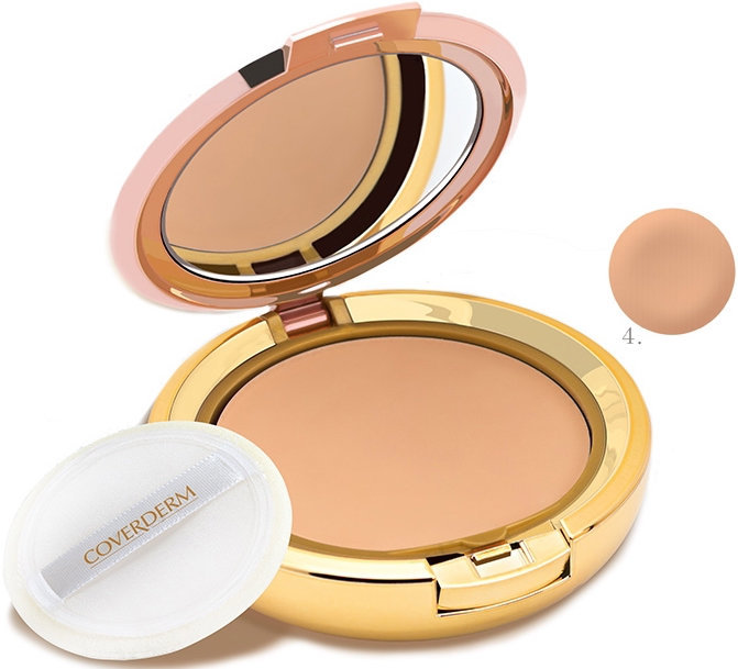 Coverderm Compact Powder 4 Normal Skin 10gr