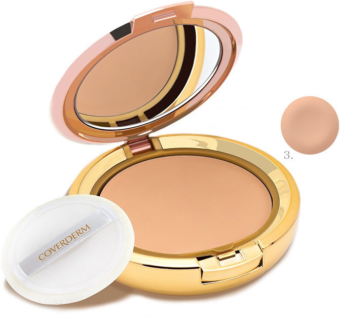 Coverderm Compact Powder 03 for Dry & Sensitive Skin 10gr
