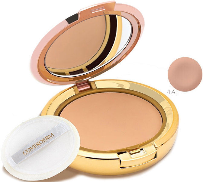Coverderm Compact Powder 04A for Dry & Sensitive Skin 10gr