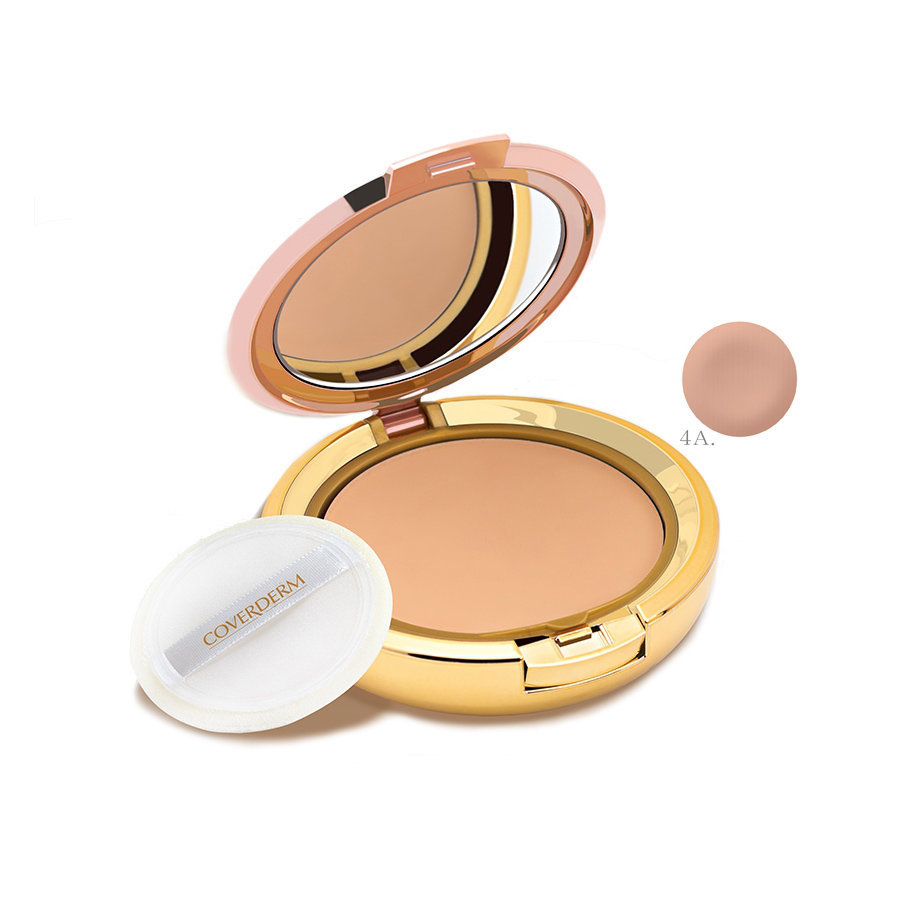 Coverderm Camouflage Compact Powder 4A Oily Acneic Skin 10gr
