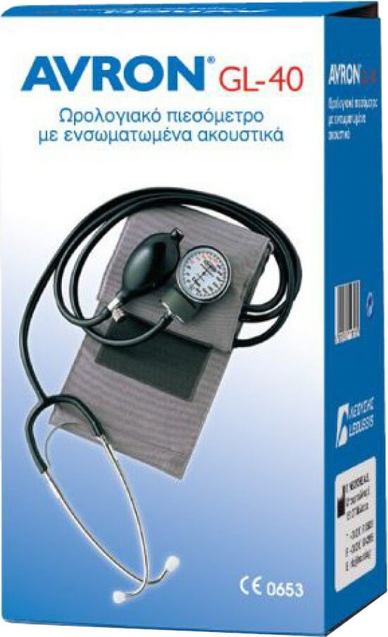 Avron GL 40 Clock Pressure Gauge 1τμχ