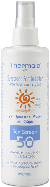 Thermale Med Sunscreen Family Lotion 50+ 250ml