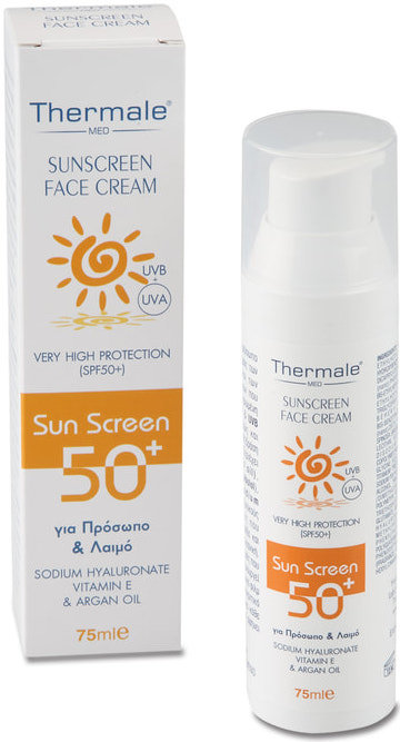 Thermale Sunscreen Face Cream SPF50+ 75ml