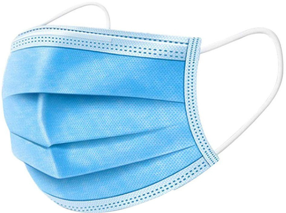 Iasis Ps 3ply Face Masks Blue 50τμχ