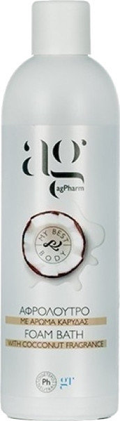 Ag Pharm Real Beauty Coconut Foam Bath 500ml
