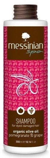 Messinian Spa Shampoo Pomegranate & Grape Damaged Hair 300ml