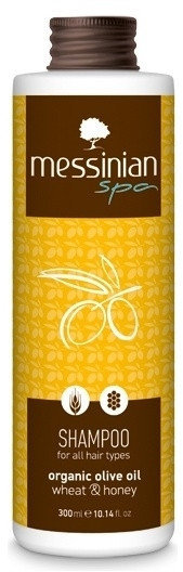 Messinian Spa Shampoo For All Hair Types Wheat Honey 300ml
