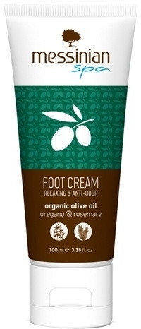 Messinian Spa Foot Cream Oregano Rosemary Relaxing 100ml