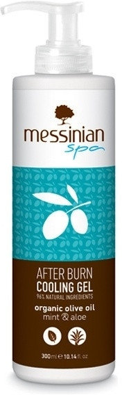 Messinian Spa After Burn Cooling Gel Mint Aloe 300ml
