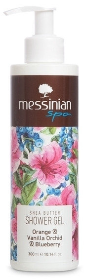 Messinian Spa Shower Gel Οrange Vanilla Orchid 300ml
