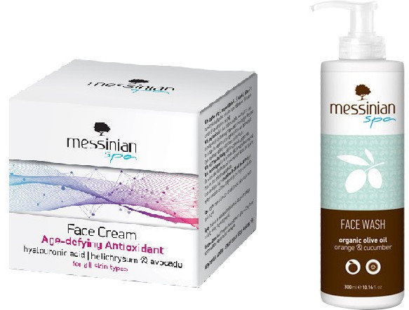 Messinian Spa Anti-Aging Set Face Cream & Face Wash