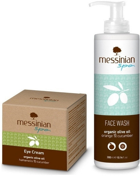 Messinian Spa Eye Cream 30ml & Face Wash 300ml