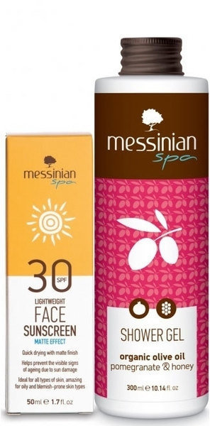 Messinian Spa Face Tanning SPF30 Care Set