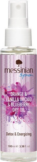 Messinian Spa Orange Vanilla Orchid Blueberry Dry Oil 100ml