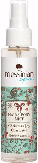 Messinian Spa Hair &Body Mist Christmas Joy Chai Latte 100ml