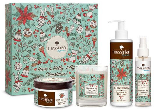 Messinian Spa Have A Holly Jolly Christmas! Chai Latte Gift 