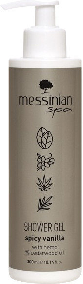 Messinian Spa Unisex Shower Gel Spicy Vanilla 300ml