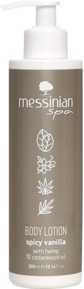 Messinian Spa Unisex Body Lotion Spicy Vanilla 300ml