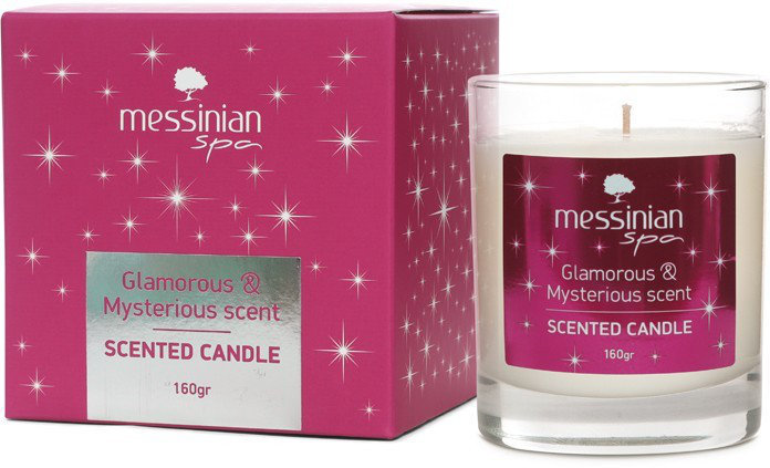 Messinian Spa Glamorous & Mysterious Scent Candle 160gr