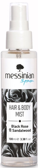 Messinian Spa Black Rose & Sandalwood Hair & Body Mist 100ml