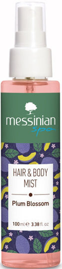 Messinian Spa Hair & Body Mist Plum Blossom 100ml