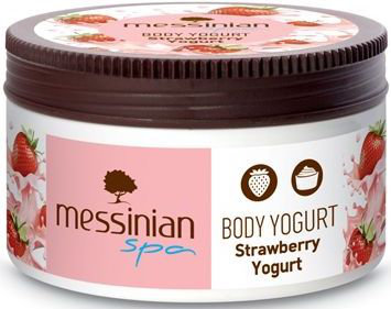 Messinian Spa Body Yogurt Φράουλα Γιαούρτι 250ml