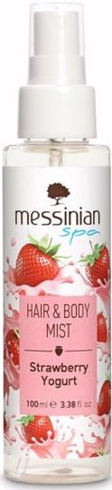 Messinian Spa Hair & Body Mist Strawberry Yogurt 100ml