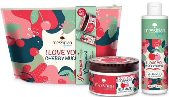 Messinian Spa Pochette I Love You Cherry Much Hair Gift Set