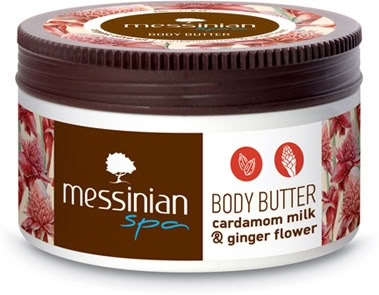 Messinian Spa Cardamom Milk & Ginger Flower Body Butter 250m