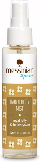 Messinian Spa Hair & Body Mist Βασιλικός Πολτός & Ελίχρυσος 100ml