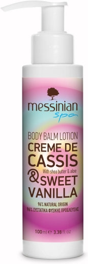 Messinian Spa Γαλάκτωμα Σώματος Creme De Cassis & Sweet Vanilla 100ml