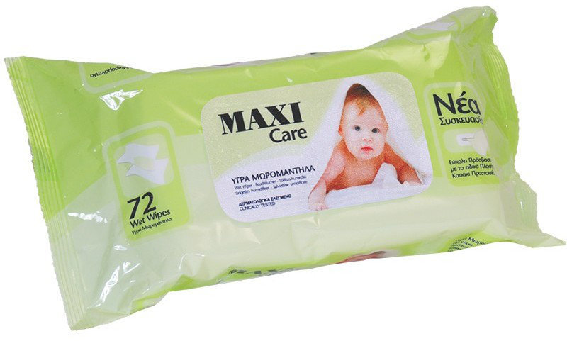 Maxi Wet Wipes Μωρομάντηλα Υγρά με Υπέροχο Άρωμα 70τμχ