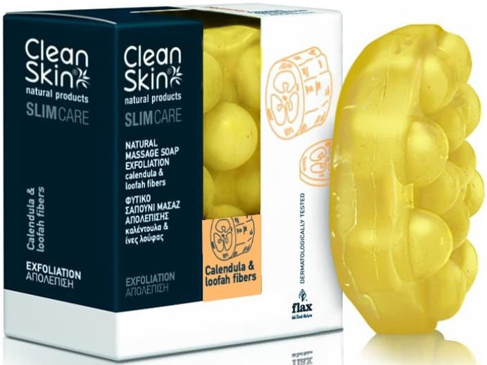 CleanSkin NaturalProducts Hydration Massage Calendula Loofah