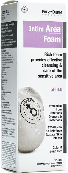 Frezyderm Intim Area Foam pH 4 0 150ml