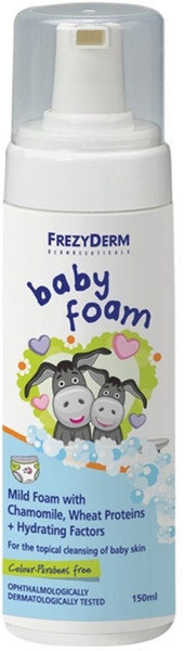 Frezyderm Baby Foam with Chamomile Wheat Proteins 150ml