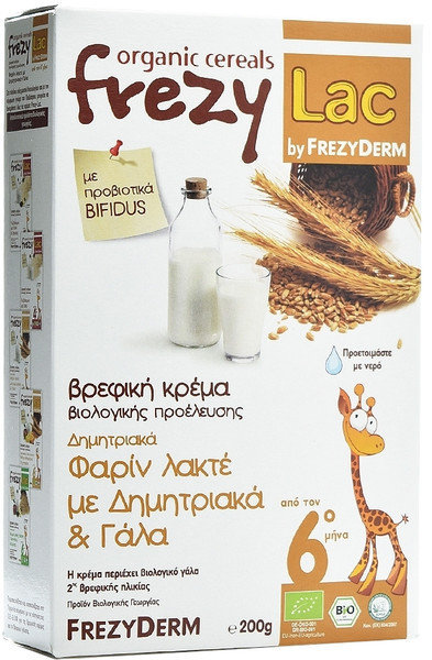 Frezylac Organic Cereals 6m+ 200gr