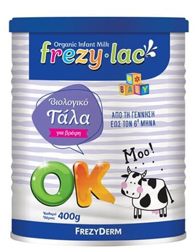 Frezylac OK Βιολογικό Γάλα σε Σκόνη 0-6m 400gr