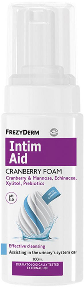 Frezyderm Intim Aid Cranberry Foam PH 5.0 100ml