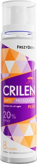 Frezyderm Crilen Anti Mosquito Plus 20% Spray 100ml 