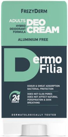 Frezyderm Adults Deo Cream Aluminiun Free Dermofilia 24h 40m